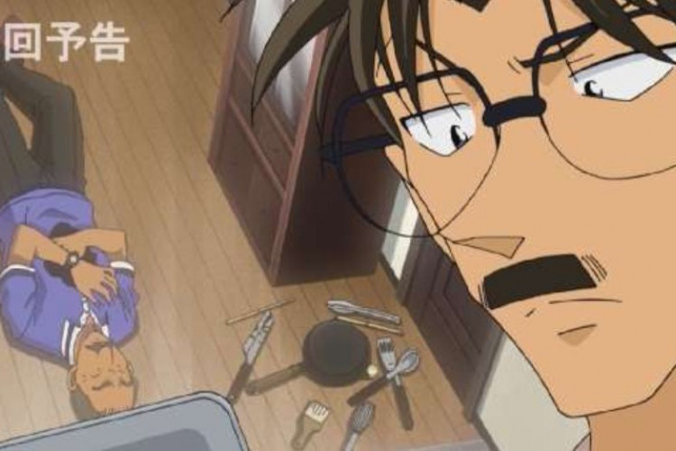 Spoiler Anime Detective Conan S30 Episode 1128, Misteri Teriakan di Rumah Teman Dr. Asaga