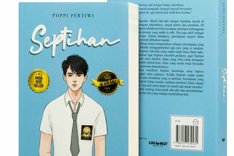 Download PDF Novel Septihan Karya Poppi Pertiwi Kisah Percintaan dan Persahabatan di Masa SMA 