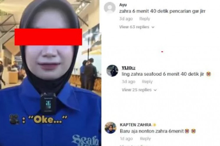 Akun Instagram Zahra Seafood Viral Asli No Fake Fake, Ramai Diserbu Netizen Buntut Video 6 Menit 40 Detik!