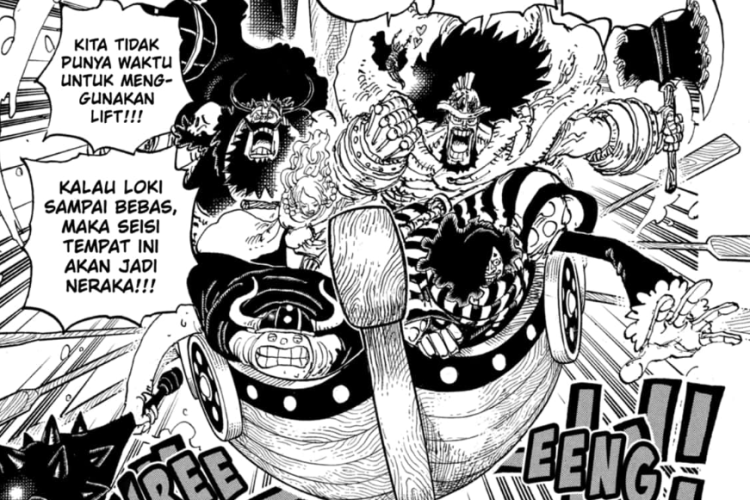 Baca RAW Manga One Piece Chapter 1143 Bahasa Indonesia, Zoro dan Hajrudin Jadi Target Baru Loki