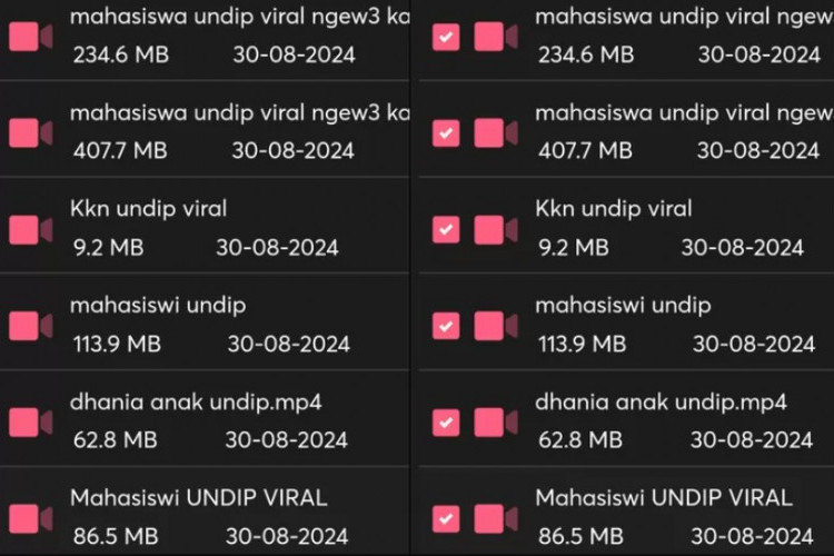 Link Video Mesum KKN UNDIP Durasi 11 Menit Tanpa Sensor, Banyak Dicari Lagi Ramai di Twitter X!