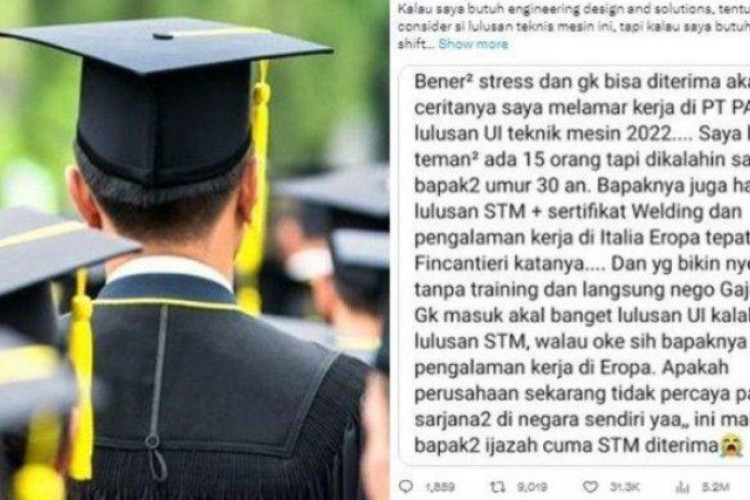 Masih Ingat Mahasiswa UI Viral Twitter karena Curhat Kalah Saing dengan Lulusan STM, Ternyata Ini Fakta Sebenarnya