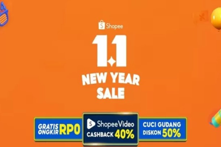 Kode Voucher Shopee Hari Ini 1 Januari 2025 Terbaru, Promo Dar Der Dor Diskon 50% Buruan Klaim Sekarang!