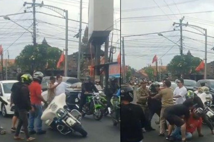 Viral Adu Jotos, Pemotor Ninja Vs Harley-Davidson di Bali Awal Mula Gara-Gara Tersinggung Soal Suara Sepeda Motor