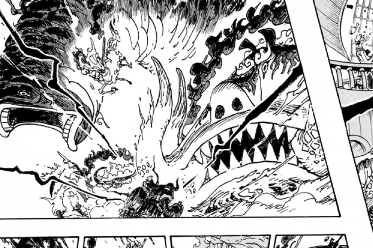 Baca MANGA One Piece Chapter 1124 Bahasa Indonesia, Hampir Saja Seluruh Awak Kapal Jadi Santapan Monster Cacing