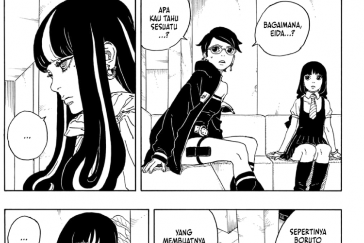 Link Manga Boruto: Two Blue Vortex Chapter 18 Bahasa Indonesia, Kedatangan Boruto yang Menegangkan