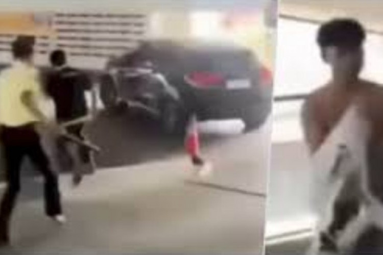 Viral! Video Satpam Kings Mall Bandung Kejar Mobil SUV Diduga Pasangan Mesum, Masih di Bawah Umur!