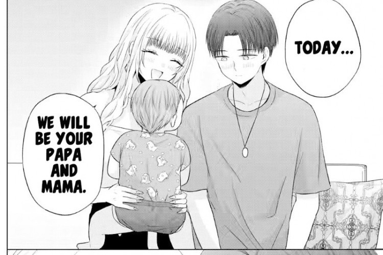 Spoiler Manga Nanjou-san Wants to Be Held by Me Chapter 16 Bahasa Indonesia, Tiba-tiba Banget Punya Bayi!