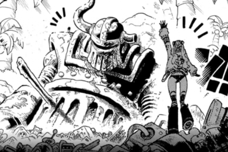 BARU Baca Manga One Piece Chapter 1124 Sub Indonesia RAW, Gak Ada Takut-Takutnya Sapa Robot Raksasa