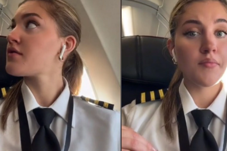 Una Azafata Pide a un Hombre Bajar del Avión Vídeo Sin Censura, La azafata viral cuyo vídeo se difundió