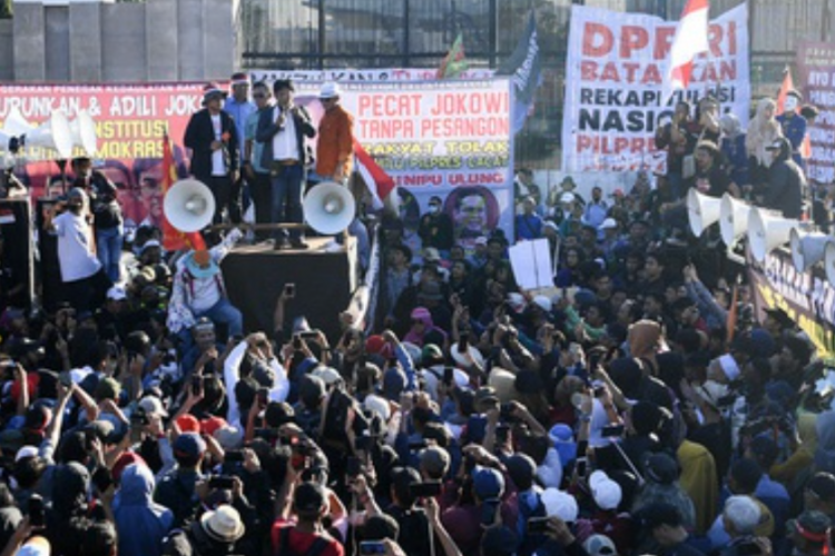 Aksi Demo Kawal Putusan MK Hari Ini 22-23 Agustus 2024 Di Jakarta, Seruan Perlawan Kepada DPR RI