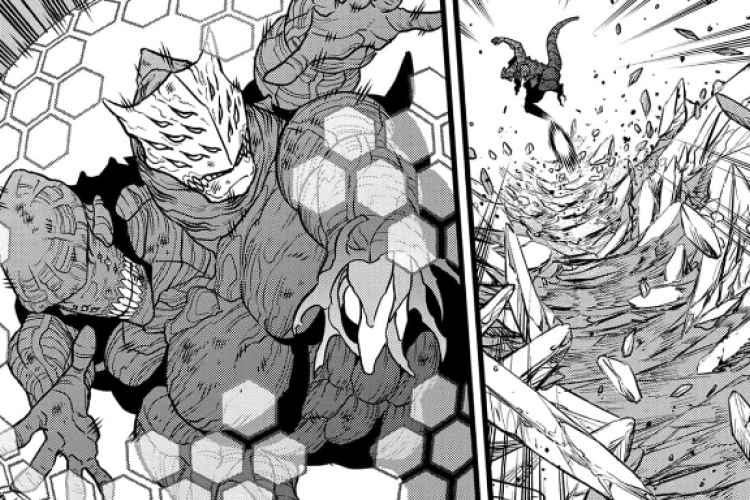 Manga 8Kaijuu (Kaiju No. 8) Chapitre 114 FR Scan RAW, La puissante arme principale de Mina !