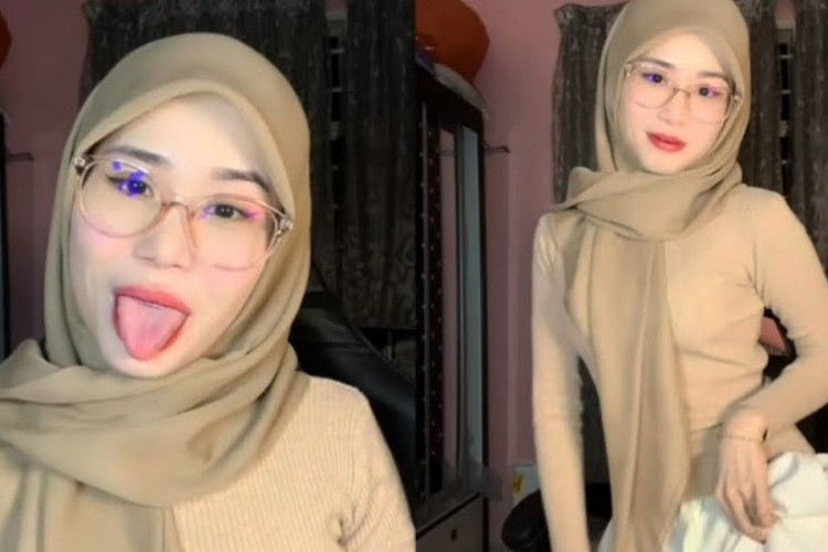 Video Nuyu Mieya Viral TikTok dan X Twitter, Si Jilbab Cantik yang Gemar Goyang Pargoy