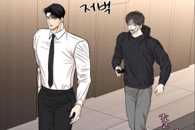 Update Manhwa BL A Daily Part Time Job Season 2 Chapter 31 Bahasa Indonesia, Yeomin Mengejar Taeso yang Pergi