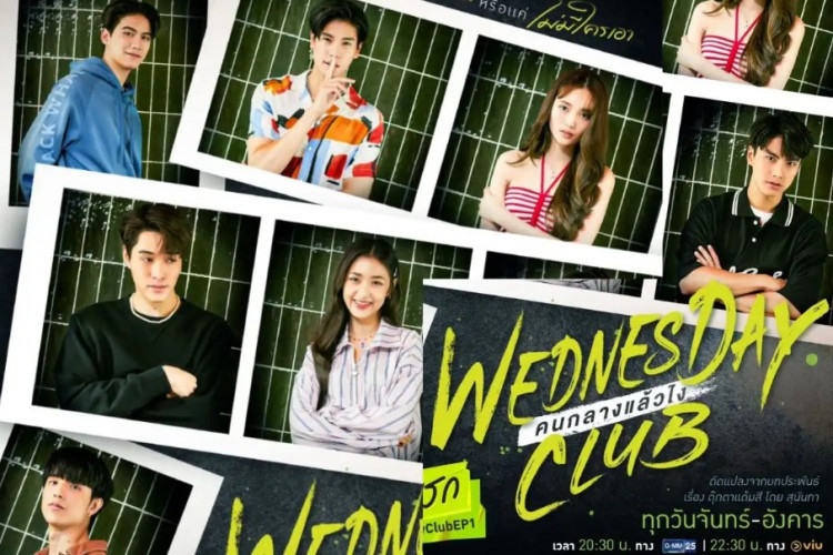 Nonton Drama Thailand Wednesday Club (2023) Episode 3 Subtitle Indonesia, Kegiatan Bersama di Klub Wednesday