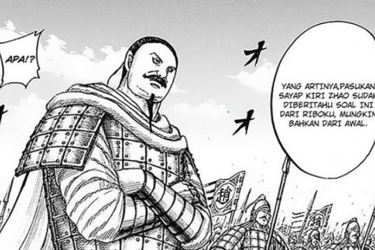 Informasi Bocor! Link Baca Manga Kingdom Chapter 780 Bahasa Indonesia, Pasukan Zhao Rupanya Sudah Mengetahuinya