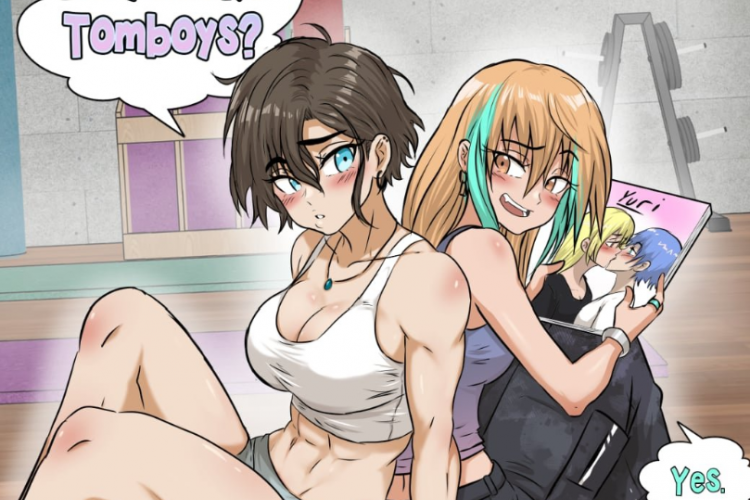 Synopsis and Reading Link Webtoon Do You Like Tomboys? Full Chapter English, Being in Love is So Funny