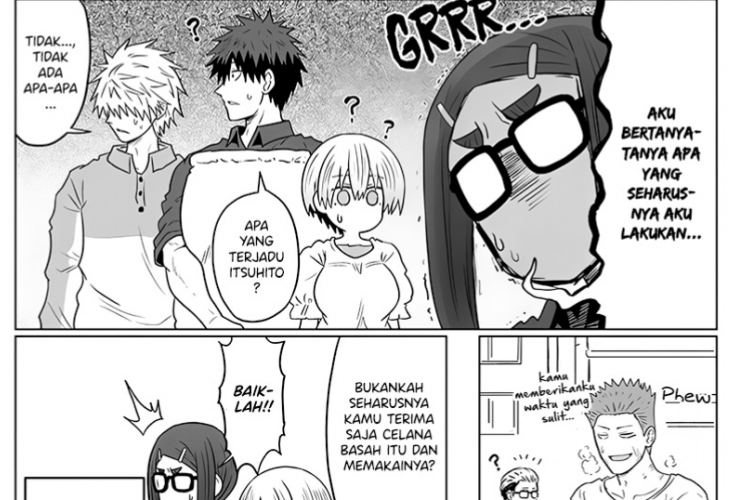 Read Manga Uzaki-chan wa Asobitai! Chapter 116 English Scan, That's bad! You'll get caught