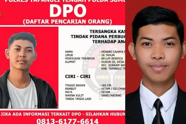 Profil Biodata Hendri Cahaya Putra Terkenal Alim Ternyata Predator Rudapaksa di Tapanuli Tengah, Sekarang Jadi Buronan Polisi