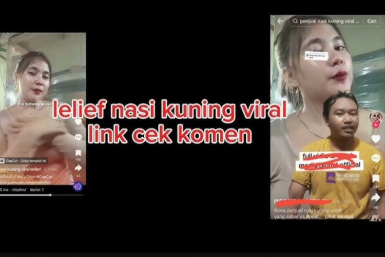 Link Video Penjual Nasi Kuning Lelief Viral di TikTok, Disebut Netizen Suhu! Cek Disini Full Durasinya