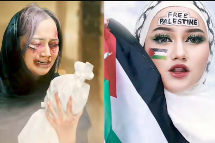 Beauty Vlogger Nanda Arsyinta Bikin Video Konten Bela Palestina di Tiktok , Aksinya Banjir Pujian Dari Netizen!