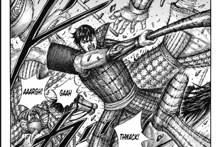 Lien Lire le Mangas Kingdom Chapitre 820 en Français, Une attaque de guerriers pleine d'action