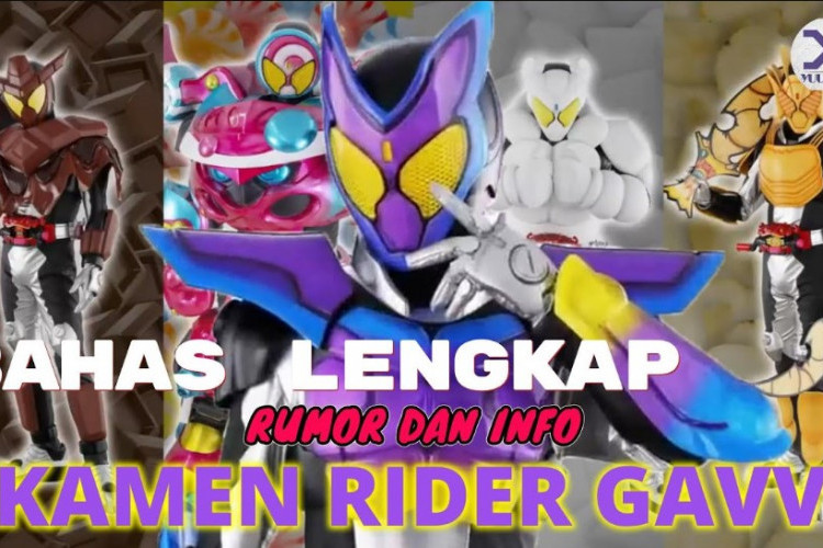 Kamen Rider Gavv Kapan Tayang? Siap Hadir Tahun Ini! Aksikan Petualangan Lebih Seru