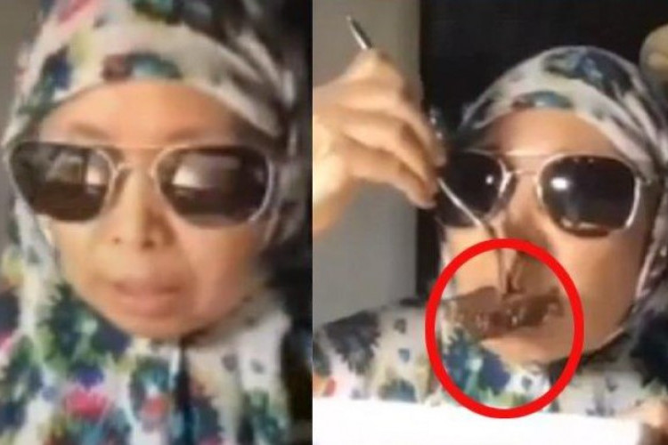  Viral Tiktoker Dewi Bulan Makan Daging Babi dengan Baca Bismillah, Menimbulkan Keresahan Masyarakat