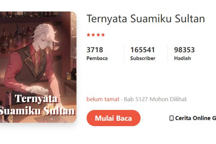 Link Baca Novel Suami Sultan Sang Dewi Full Chapter Bahasa Indonesia, Download PDF Gratis Untukmu!