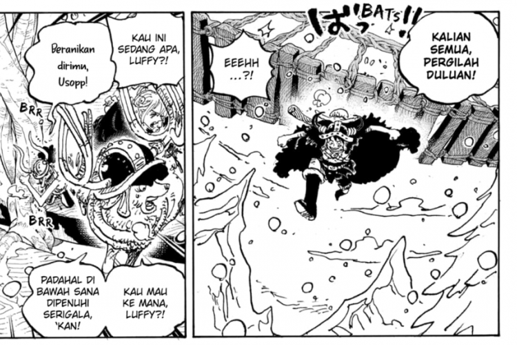 Read of Manga One Piece Chapter 1132 in English, Revealing a Big Secret