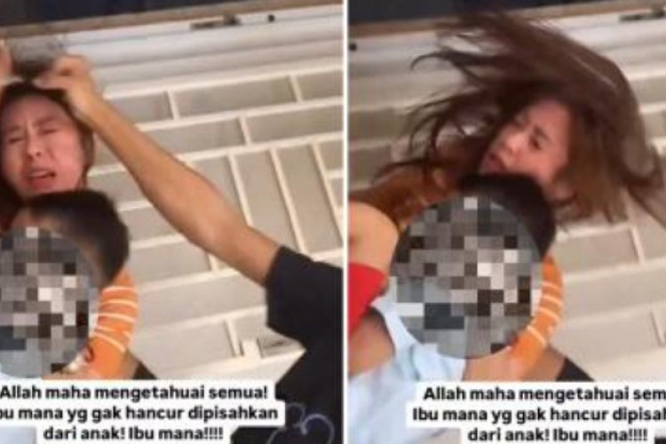 Kejam! Mantan Suami Anastasia Noor Widiastuti Lakukan KDRT di Depan Anak, Bikin Netizen Geram !