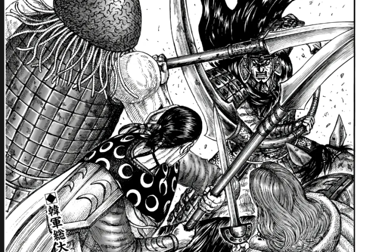 Link Read RAW Kingdom Manga Chapter 831 in English, Shin's Attack Becomes More and More Thrilling