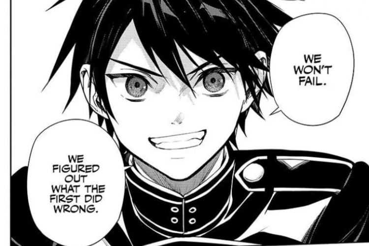 Link RAW Manga Owari No Seraph Chapter 142 Baahasa Indonesia, Penawaran Hyakuya Yuuichirou yang Menggiurkan