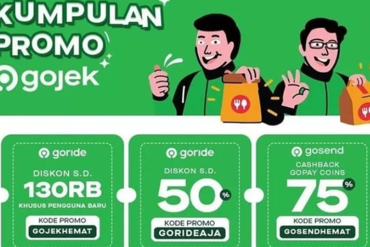 Daftar Promo Gojek Januari 2025 Terbaru Paling Lengkap, GoCar GoRide Diskon Up To 90% Nih!