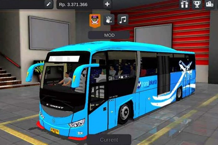 NEW! Daftar Livery Bussid Transjakarta Full HD Terbaru 2024, Full Sticker dan Telolet DJ Sekop-sekop!