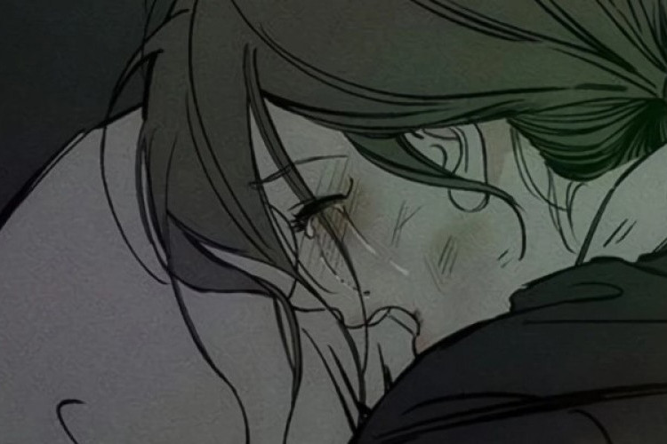 Cry! Spoiler Manhwa Tears on a Withered Flower Chapter 29 English Sub, Crying in His Arms!