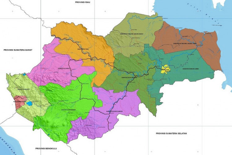 Jambi Bentuk Daerah Otonomi Baru Dampak Pemekaran 3 Kota/Kabupaten, Daerah Mana Saja yang Dicaplok?