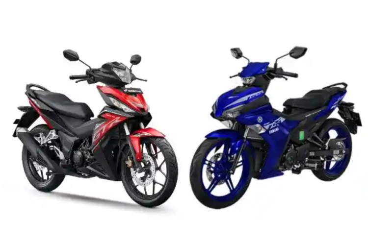 Perang Motor Bebek! Perbedaan Yamaha MX King 155 VVA Vs Honda Supra Gtr 150, Manakah yang Lebih Sporty?