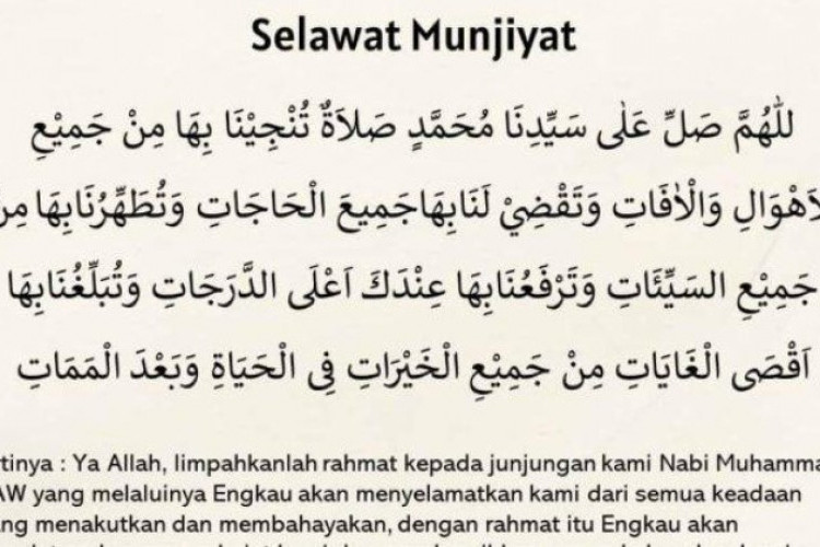 Bacaan Sholawat Mati Lengkap: Tulisan Arab, Latin dan Artinya, Insyaallah Meninggal dalam Husnul Khatimah!