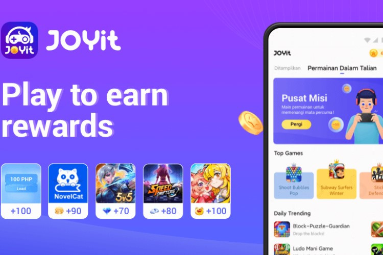 Download JOYit Mod APK Unlimited Coin Versi Terbaru, Dapatkan Pulsa dan Uang Tunai GRATIS Modal Klik HP Doang 