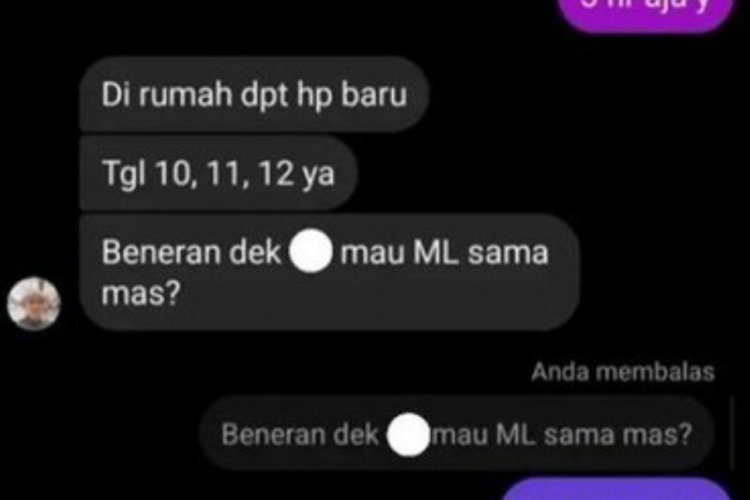 Isi Chat Mesum Dosen UMS Part II Viral TikTok Hingga Twitter, Pelaku : Kamu Masih Perawan?