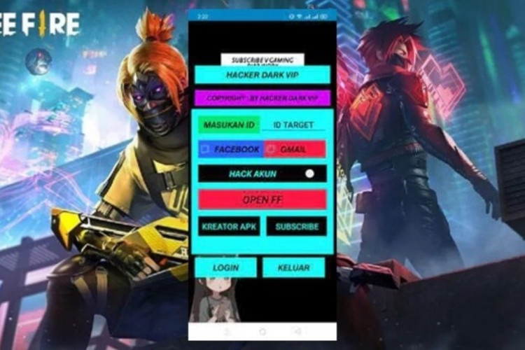 Download Hacker Dark VIP Apk + Mod Full Version 2024, Auto Headshot! Mainkan dan  Jadilah Pemenangnya