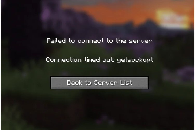 Reasons Minecraft Getsockopt Error That You Should Avoid, Click Here too Fix It 