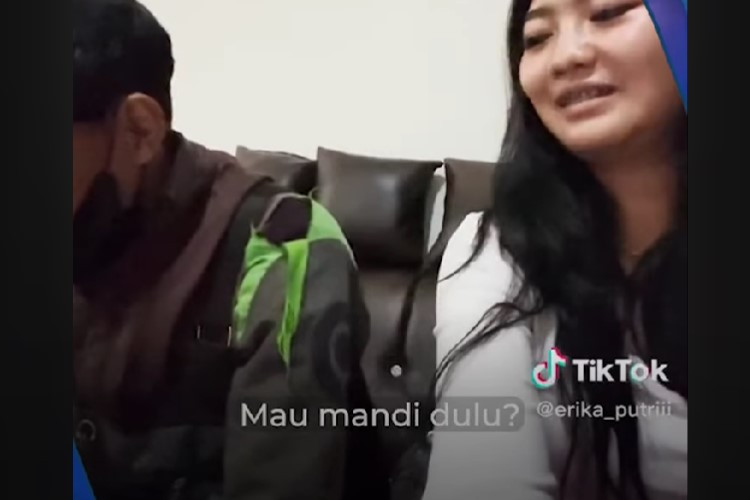 Viral Video Erika Putri Prank Ojol Ajak Masuk ke Rumah Terus Ditawarin Mandi? Cek di Sini 