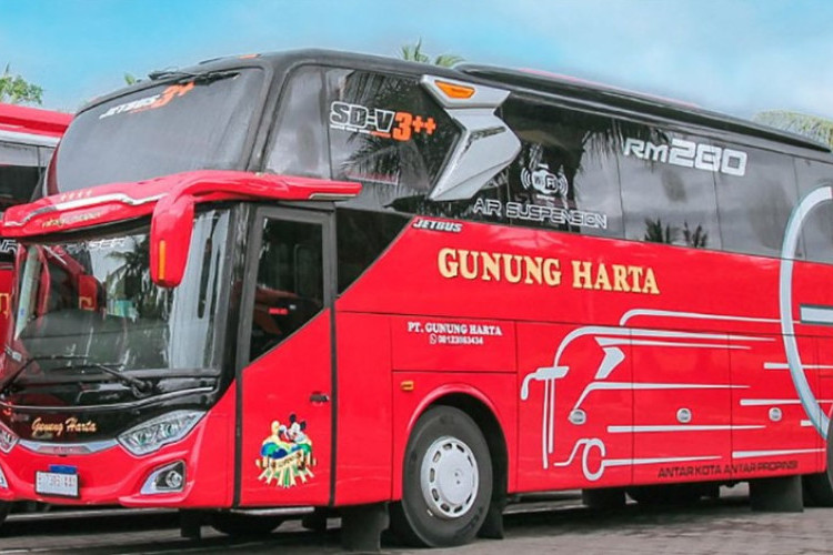 Jadwal Keberangkatan Bus Gunung Harta Terbaru 2025, Bisa Beli Tiket Secara Online Tidak Perlu ke Agen