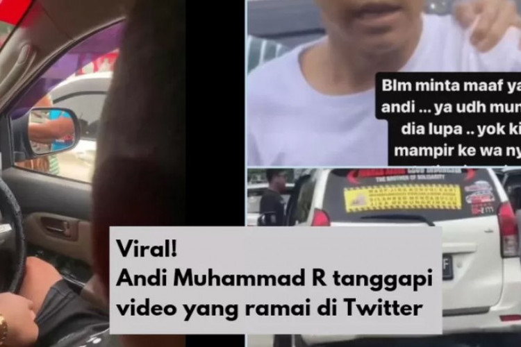 Viral! Klarifikasi Andi Muhammad R Raja Klub Konvoi Mobil Avanza Xenia, Maki Pengendara Karena Tak Bisa Nyalip