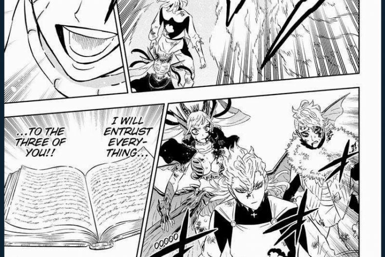 Lire le Mangas Black Clover Chapitre 374 RAW en Français, L'apparition d'une figure mystérieuse !