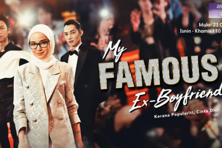 Kisahnya Bikin Baper, Link Nonton Drama Malaysia My Famous Ex-Boyfriend (2023) Indo Sub Episode Lengkap 1-24 Online dan Legal