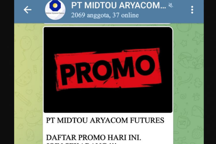 AWAS PT Midtou Aryacom Futures Penipuan, Benarkah? Berikut Profil Lengkapnya