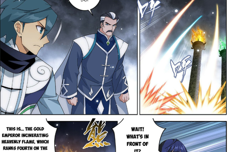 Link Baca Manhua Battle Through the Heavens Chapter 465 Bahasa Indonesia, Serangan Api yang Mendadak